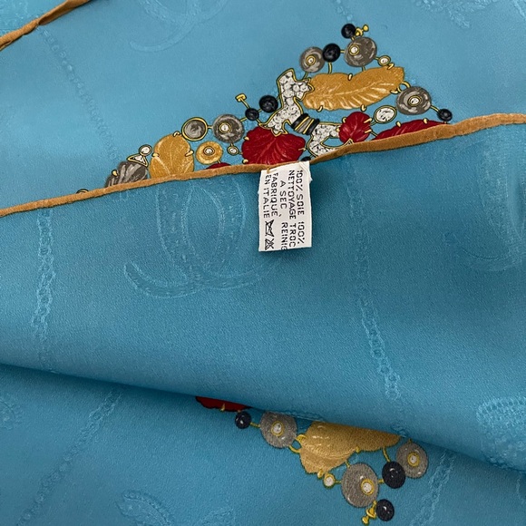 Auth Cartier Silk Scarf. - Picture 14 of 16
